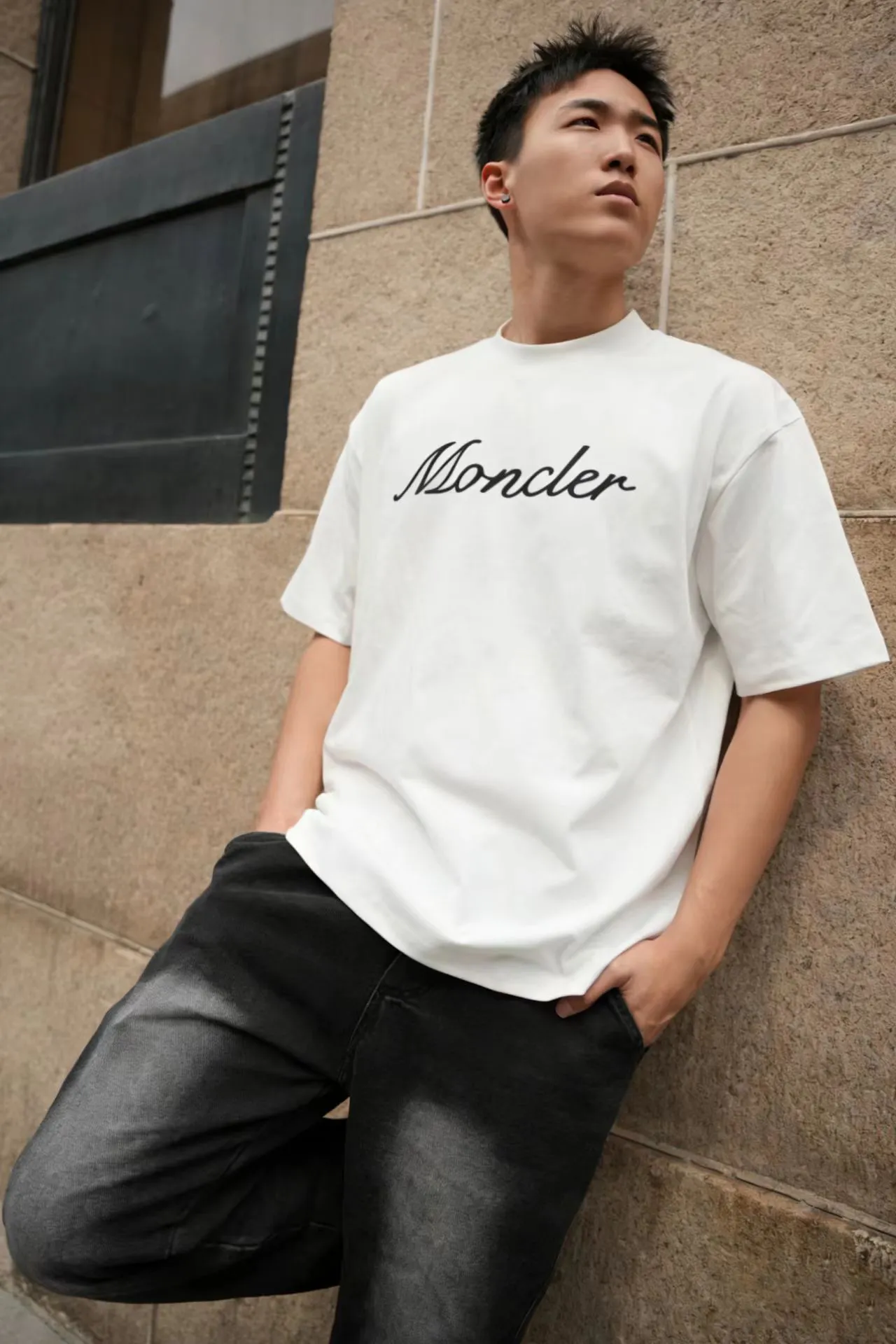 P80💰《Moncler~ 》 2026New Arrival Quality T ， , Versatile Quality ！ ‼ 32 250G ‼ ， ， ， ， T 🤪 Sizes：S-M-L-XL-2XL ：Black，White， Same Style